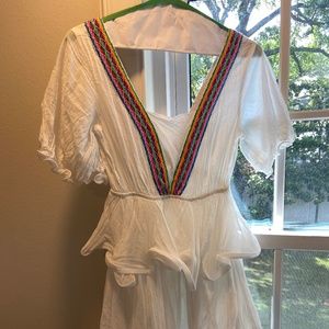 Pitusa Ruffled Cover-Up